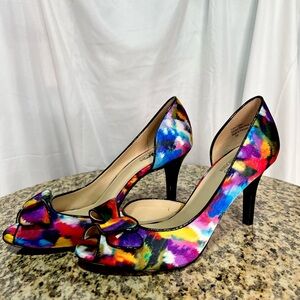 Coach and Four Colorful High Heels